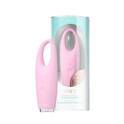 FOREO IRIS 2, massaggiatore per contorno occhi antirughe, Per occhiaie, gonfiore e borse agli occhi, Strumento per linfodrenaggio, Silicone ultraigienico, Garanzia di 2 anni, Pearl Pink