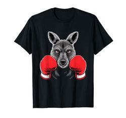 Kangaro divertido kickboxing o boxeo Camiseta