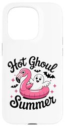 Hot Ghoul Summer Halloween Ghost pool party Case for iPhone 15 Pro