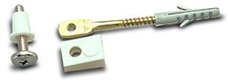 Anzapack 802051U - Juego De Tornillos Con Tensores Para Fijacion De Inodoro