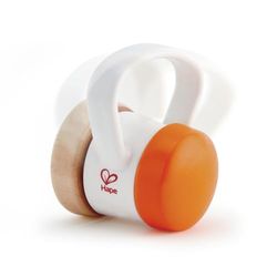 Hape E0027 grzechotka, zestaw składający się z grzechotki pierścieniowej, kołatanych pierścieni do gryzania, wykonany z bezpiecznego materiału na bazie ryżu