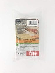 Reber Rotoli Goffrati 6615A per sottovuoto, 15x600 cm, 105 micron, anti-UV, 2 rotoli, trasparente