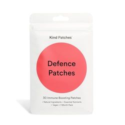 Defence Patches by Kind Patches for Unisex - 30 Count Patches