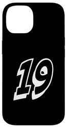 Number Nineteen 19 Uniforme d'équipe sportive 19 Coque pour iPhone 14