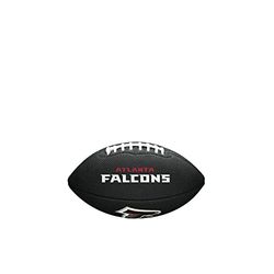Wilson Mini NFL Team Soft Touch, Ball Unisex-Youth, Black