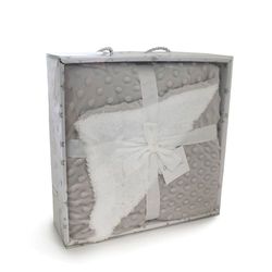 Duffi Baby Manta Luxe de dupla face em microfibra, ultra macia e quente, 80 x 110 cm, ideal para carrinhos, berços, mini berço e cadeiras de passeio, conforto máximo para bebés e crianças pequenas