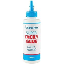 Baker Ross ET150 Super Afwasbare Lijm (6 x 12 ml Fles) Knutselspullen voor Kinderen