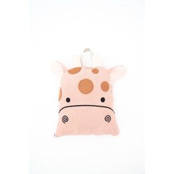 Crochetts deken, roze, giraf, 85 x 140 x 2 cm