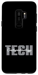 Coque pour Galaxy S9+ Gastroentérologie Tech Typeset Apparel Endoscopy Tech