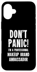Makeup Brand Ambassador Case for iPhone 16 Plus