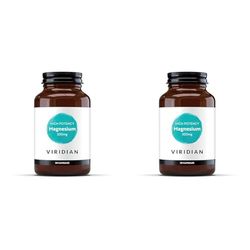 Viridian Magnesio de Alta Potencia 300mg - 30 Cápsulas (Paquete de 2)