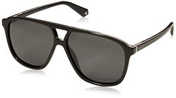 Polaroid Pld 6097/s, Occhiali Da Sole Unisex Adulto, Nero, 58