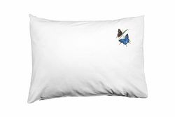 Bona Basics, Funda de cojín Decorativa, decoración del hogar, para sofá, cafetería, Tamaño: 50x35 cm, Color: Blanco