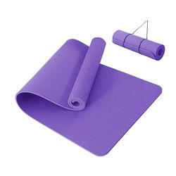 Good Nite Yogamat Dikke 10 mm Oefenmatten TPE Yogamatten Voor Vrouwen & Mannen Antislip Gym Matten Voor Thuis Fitness Workout Mat Pilates
