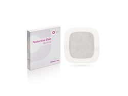 Erland Care Protective Skin Waterproof Plasters Multifunctional Silicone Bandage For Wound Healing, Self Adhesive Padding, Comfortable And Gentle On Skin Promoting Fast Healing 10 x 10cm (Pack of 10)