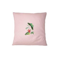 Bona Basics, Housse de Coussin décorative, Housse de Coussin décorative, décoration de Maison, pour canapé, café, Taille : 45 x 45 cm, Couleur : Rose Clair