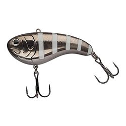 Berkley Flatt Shad Cebo Artificial, Unisex, Glowing Zebra, 22g | 77mm