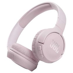 JBL Tune510 draadloze over ear Bluetooth--koptelefoon in roze ; Headset met afstandsbediening, ingebouwde microfoon en zuiver basgeluid