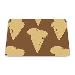 Bonamaison, Tapis de Souris Rectangle Imprimé Numériquement, Fond Antidérapant, pour Bureau et Maison, Taille: 22x18cm