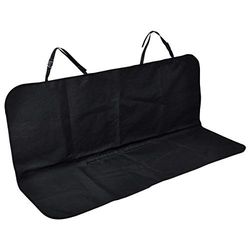 Love Story, Housse de Protection Banquette Auto pour Animaux Polyester 140 x H120 cm Noir