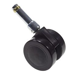 Numatic 204111 Tyred Castor, kunststof, zwart