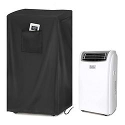 Housse de climatiseur portable pour Black and Decker, housse de protection étanche pour climatiseur intérieur 420D, sac de rangement – 48,3 x 40,6 x 76,2 cm