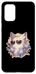 Custodia per Galaxy S20+ gatto gatto gatto gatto gatto gatto gatto gatto occhiali da