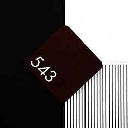 Perspex 543 Brown Cast Acrylic Sheet - 250x150x3mm