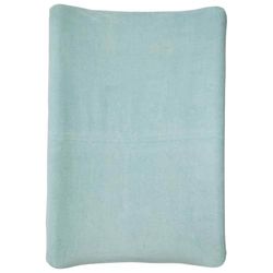 Babycalin - Funda cambiador de 50 x 70 cm, color azul verde, funda cambiador universal de esponja 100% algodón, bordes elásticos, funda de cambiador fácil de instalar y lavar