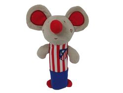 CyP Brands- Atlético de Madrid, Sonajero, Bocina, Accesorio para bebé, Juguete, Multicolor, Producto Oficial