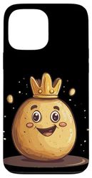 Awesome Potato with Crown Outfit for Boys and Girls Case for iPhone 13 Pro Max