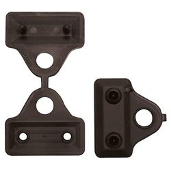 Tenax Clips Malla 5 cm (12 Unidades) Negro, Clips para la Fijación de Las Mallas Tejidas, Apantalladoras y Sombreadoras