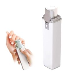 Avilia Lucida Unghie Automatico Elettrico, Sistema Rotante Automatico con 2 Diversi Rulli Levigante e Lucidante, Ideale per manicure e pedicure