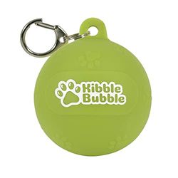 Kibble Bubble Pochette à friandises pour chien, balle verte