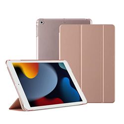 HUEZOE Funda para iPad de 9.7 Pulgadas 2018/2017 – Funda Protectora Ultrafina de Piel sintética Plegable con Soporte Protector de Apagado y Encendido automático para iPad de 9.7 Pulgadas 6ª