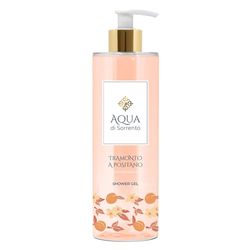 WODA UŚMIECHNIA | Żel zapachowy "Zachód słońca w Positano" 400 ml, nawilżający i aromatyczny żel pod prysznic