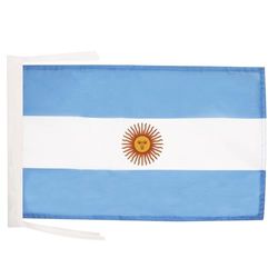 Argentina Vlag 45x30 cm koorden - Argentijnse SMALL vlaggen 30 x 45 cm - Banner 18x12 in hoge kwaliteit - AZ FLAG