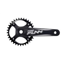 FUNN Ridge 1x10/11/12S Crankset 34 Teeth x Crank: 170 mm Black Unisex-Adulto, No-Colour, Taglia unica