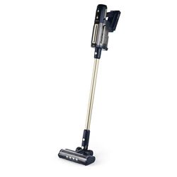 Beldray BEL01841 Airgo Cordless Vacuum Cleaner-Bagged Stick Vac, 2 in 1 Handheld, Hard Floor/Carpet, 45 Min Runtime, 10 Bags, Rechargeable, Brushless Motor, Wall Mount/Crevice Tool Included, Blu