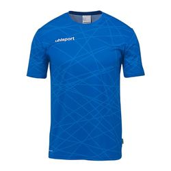 uhlsport Prediction - Maglietta Sportiva a Maniche Corte, per Portiere e Giocatori, per Bambini e Adulti