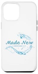 Custodia per iPhone 15 Pro Max Made New in Christ Jesus: Christian Faith Baptism 2 Cor 5:17