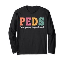 PEDS Dipartimento di emergenza Happy Nurse Week 2024 Pediatrico Maglia a Manica