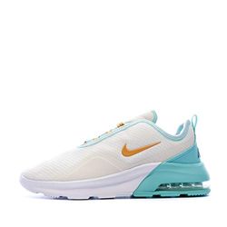 Nike Air MAX Motion 2, Zapatillas de Running Mujer, White/Amber Rise/Pale Ivory/Aurora Green, 44 EU