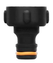 Fiskars kraanaansluiting, voor kranen, Ø 26,5 mm (G 3/4"), FiberComp, universele maat, 10 g, zwart/oranje, 1027054