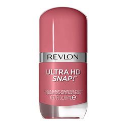 REVLON Vernis à ongles, Ultra HD Snap, 100 pourcent vegan, 78 pourcent d'ingrédients d'origine naturelle, formule intense, brillante et fortifiante, N°032 Birthday Suit, 8 ml