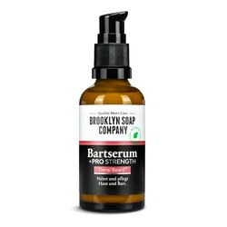Brooklyn Soap Company, Activator - Siero per barba + Pro Strength 50 ml, siero per la crescita della barba, per la crescita della barba più densa, con principio attivo e caffeina