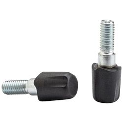 Black Diamond Unisex Rubber Tech Tip, Paar