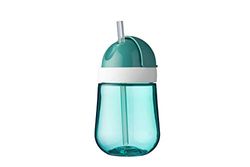 Mepal – Straw Cup Mio – Toddler Straw Cup from 9 Months – Leak-Proof Drinking Bottle for Toddlers - Dishwasher-Safe & BPA-Free – 300 ml – Deep Turquoise