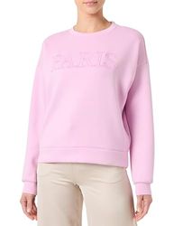 Vireflect L/S City Sweat/Lc/Dfs, Pastel Lavender/Detail: parijs, M