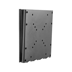 goobay platt universell TV-väggfäste/hållare för bildskärm/max. 30 kg/18 mm väggavstånd/23–42 tums monitorer/upp till VESA 200 x 200 mm, lämplig för husbilar, väggfäste TV-/74415